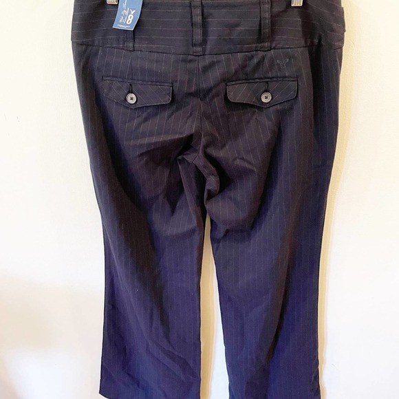 American Eagle Wide Leg Trouser Low Rise Size 8 - Picture 5 of 13